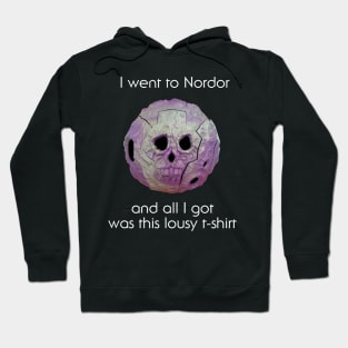 Nordor Moon Lousy T-shirt White Text Hoodie